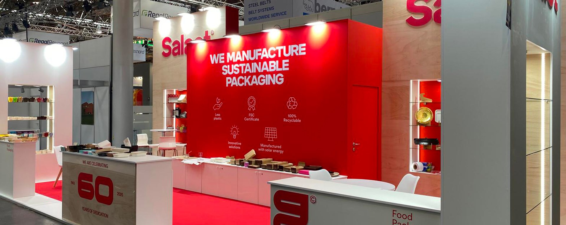 Stand fieristico dal portfolio IDEAR A&D – Salaet · esempio di allestimento con prodotti esposti